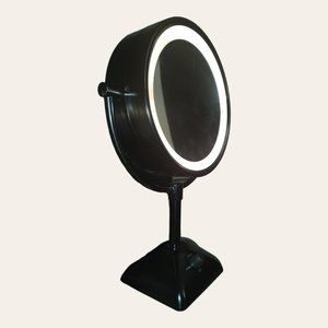 CONAIR 1x/10x LED Polished Bronze Makeup Mirror